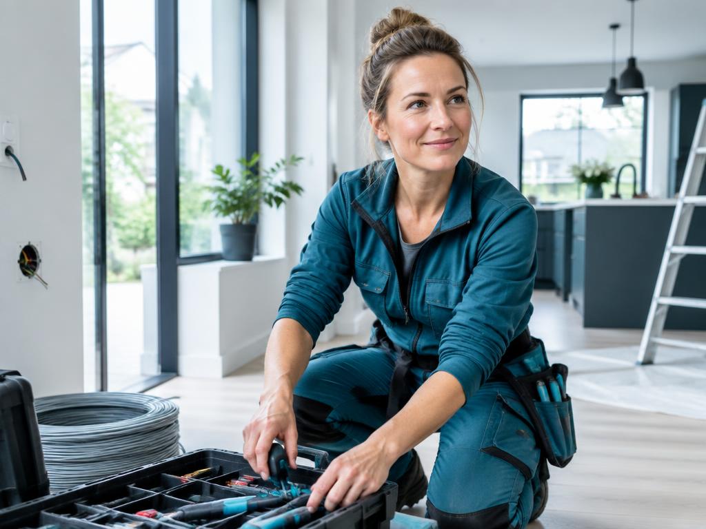 Lisa Bakker, fictieve demo Elektricien